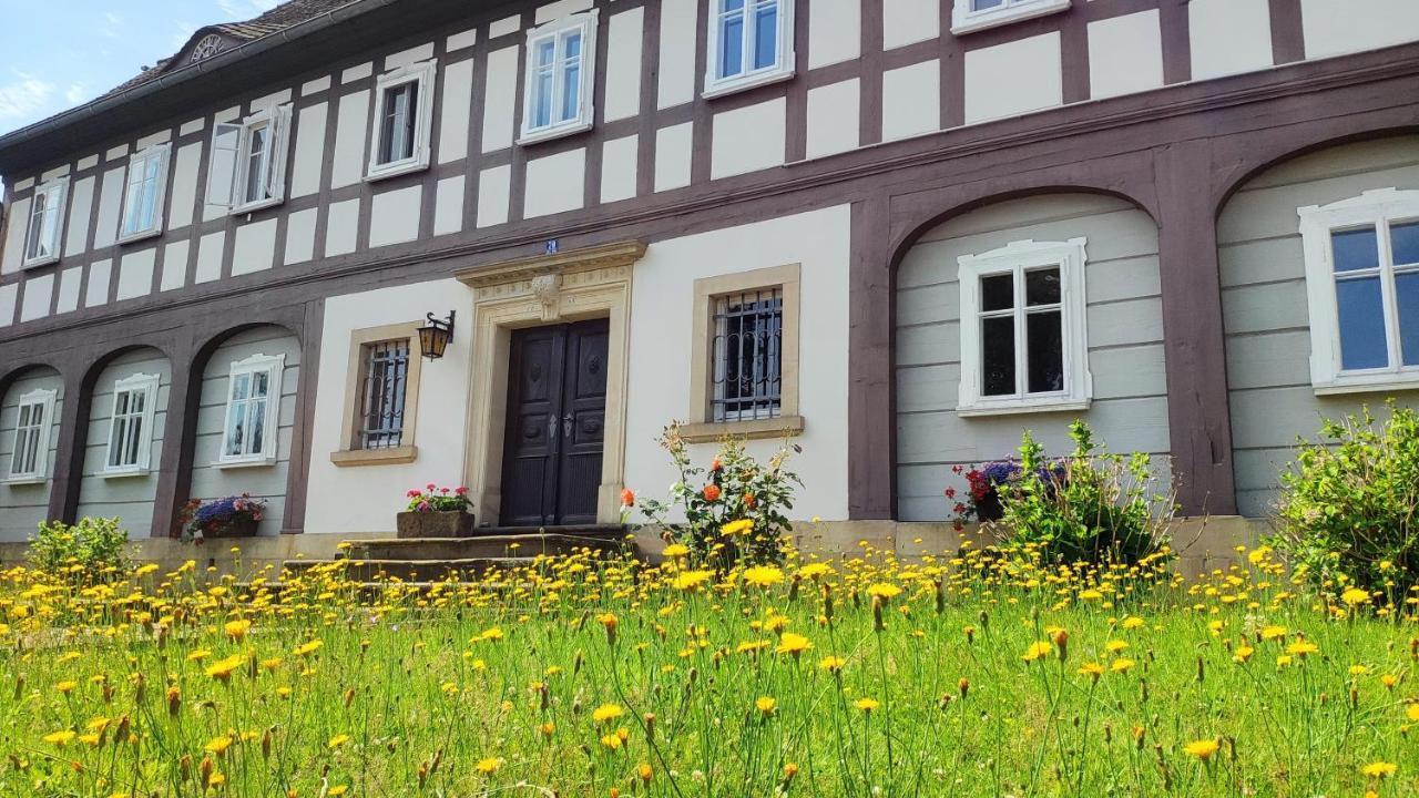 Komfort-Ferienwohnung "Zur Schmiedebruecke" Großschönau Exteriér fotografie