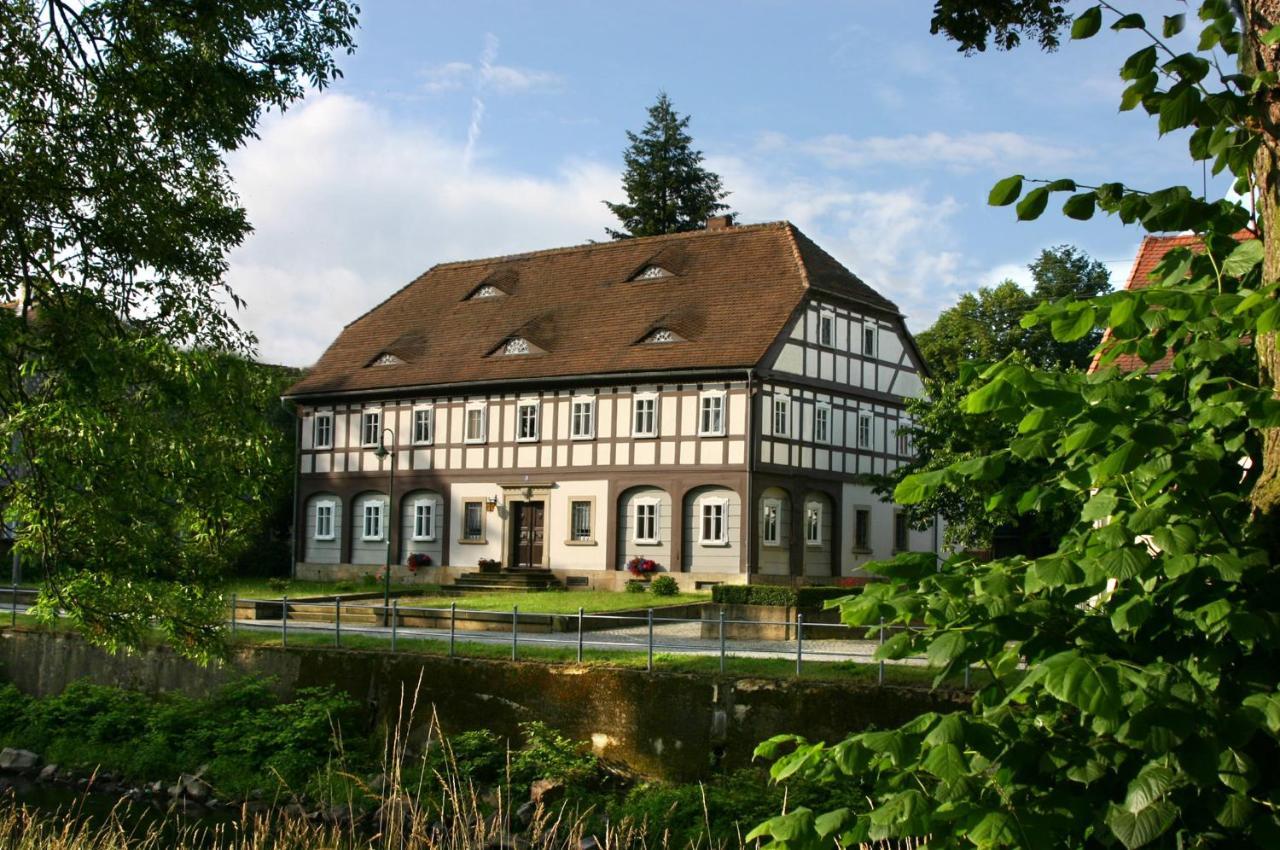 Komfort-Ferienwohnung "Zur Schmiedebruecke" Großschönau Exteriér fotografie