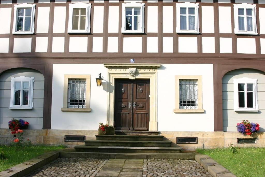 Komfort-Ferienwohnung "Zur Schmiedebruecke" Großschönau Exteriér fotografie