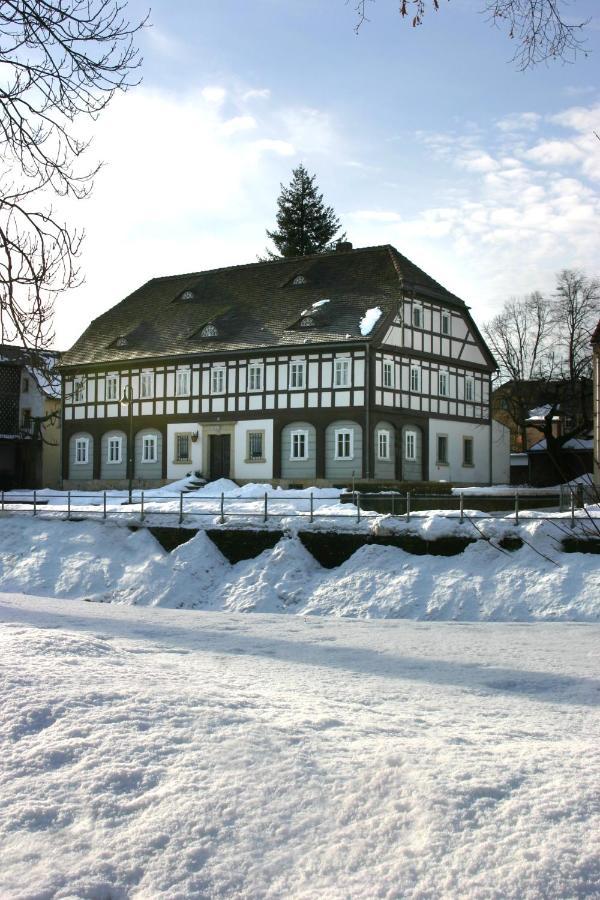 Komfort-Ferienwohnung "Zur Schmiedebruecke" Großschönau Exteriér fotografie